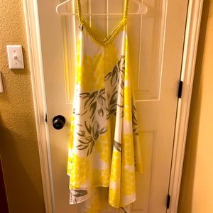Merona pineapple slip dress